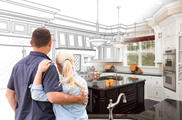 Professional Cabinet Installation technician working in Spencerville, MD